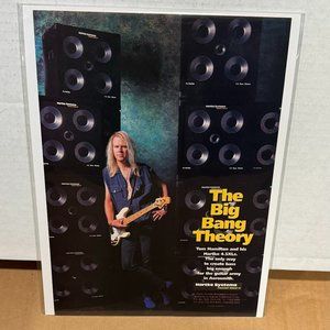 Tom Hamilton of Aerosmith - Hartke Systems - 1995 Print Advertisement